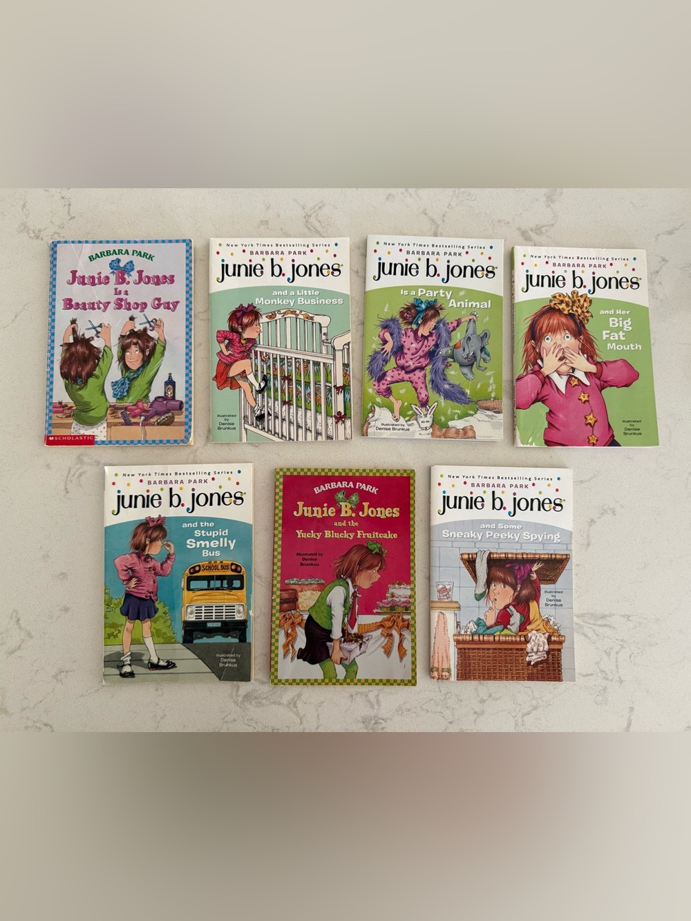 junie b. jones 7 Book Set - by Barbara Park
